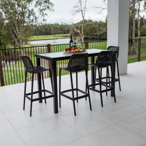Air 75 Hudson - 5pce (150x80) - Outdoor Bar Set