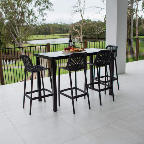 Air 75 Hudson - 5pce (150x80) - Outdoor Bar Set