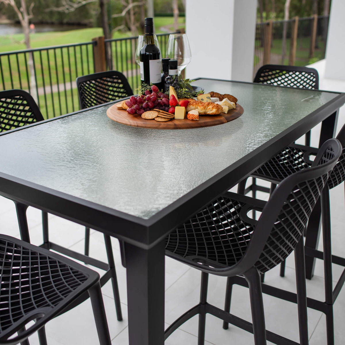 Air 75 Hudson - 7pce (150x80) - Outdoor Bar Set