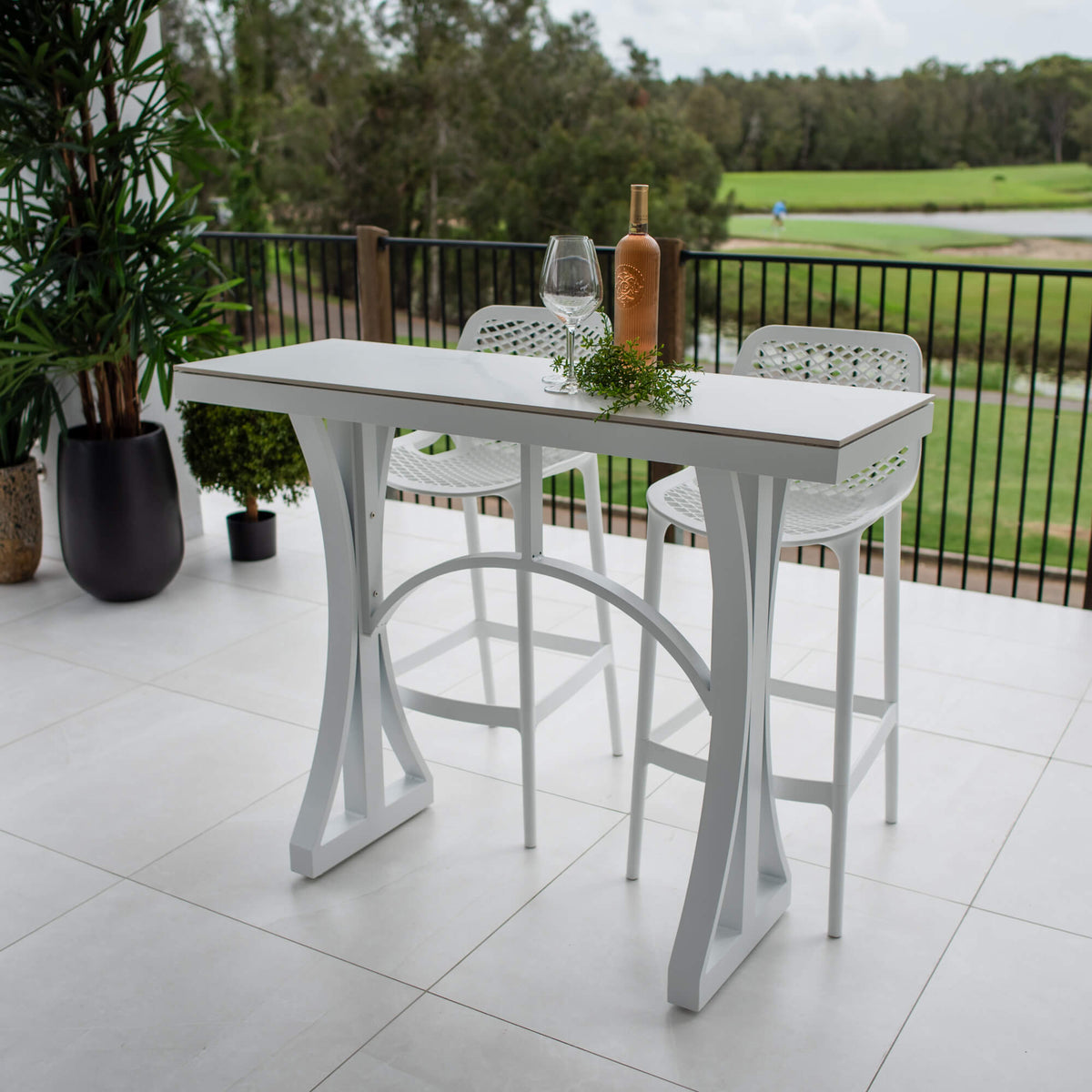 Air 75 Malibu - 3pce (130x45) - Outdoor Bar Set