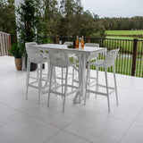 Air 75 Malibu - 7pce (150x65) - Outdoor Bar Set