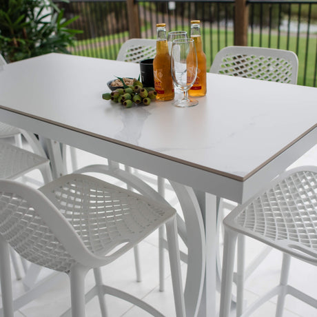 Air 75 Malibu - 7pce (150x65) - Outdoor Bar Set