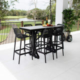 Air 75 Malibu - 7pce (150x65) - Outdoor Bar Set