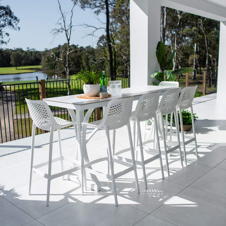 Air 75 Malibu - 7pce (200x65) - Outdoor Bar Set