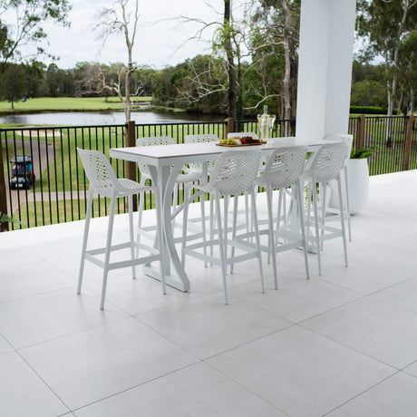Air 75 Malibu - 9pce (200x65) - Outdoor Bar Set