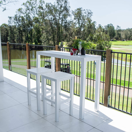 Kirra Aria - 3pce (130x45) - Outdoor Bar Set