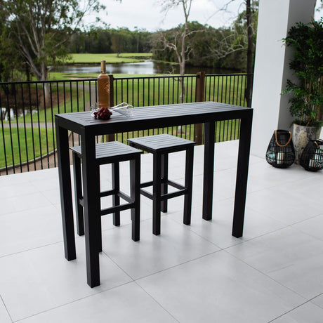 Kirra Aria - 3pce (130x45) - Outdoor Bar Set