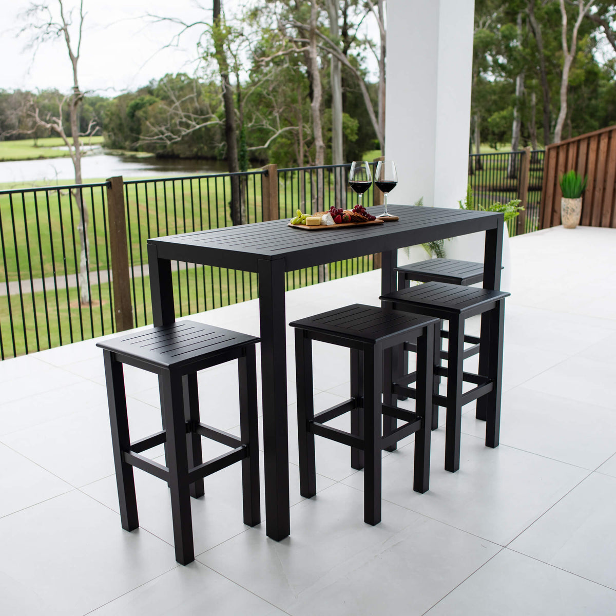 Kirra Aria - 5pce (150x65) - Outdoor Bar Set