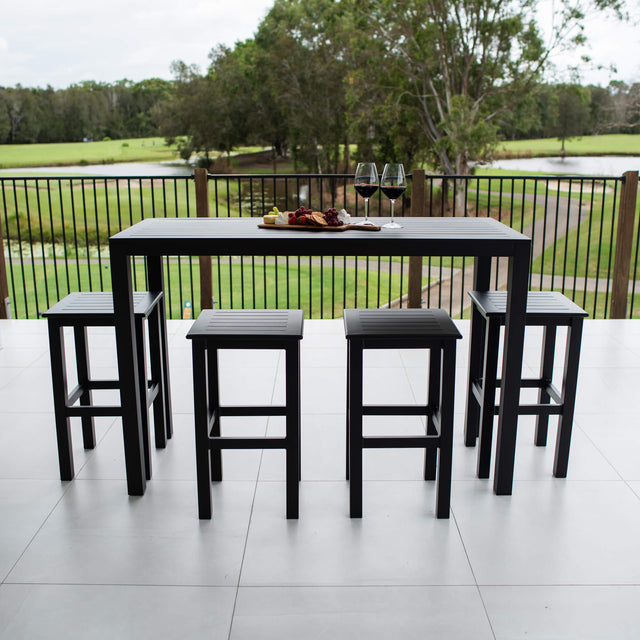 Kirra Aria - 5pce (150x65) - Outdoor Bar Set