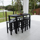 Kirra Aria - 7pce (150x65) - Outdoor Bar Set