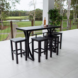 Kirra Bergen - 5pce (150x65) - Outdoor Bar Set