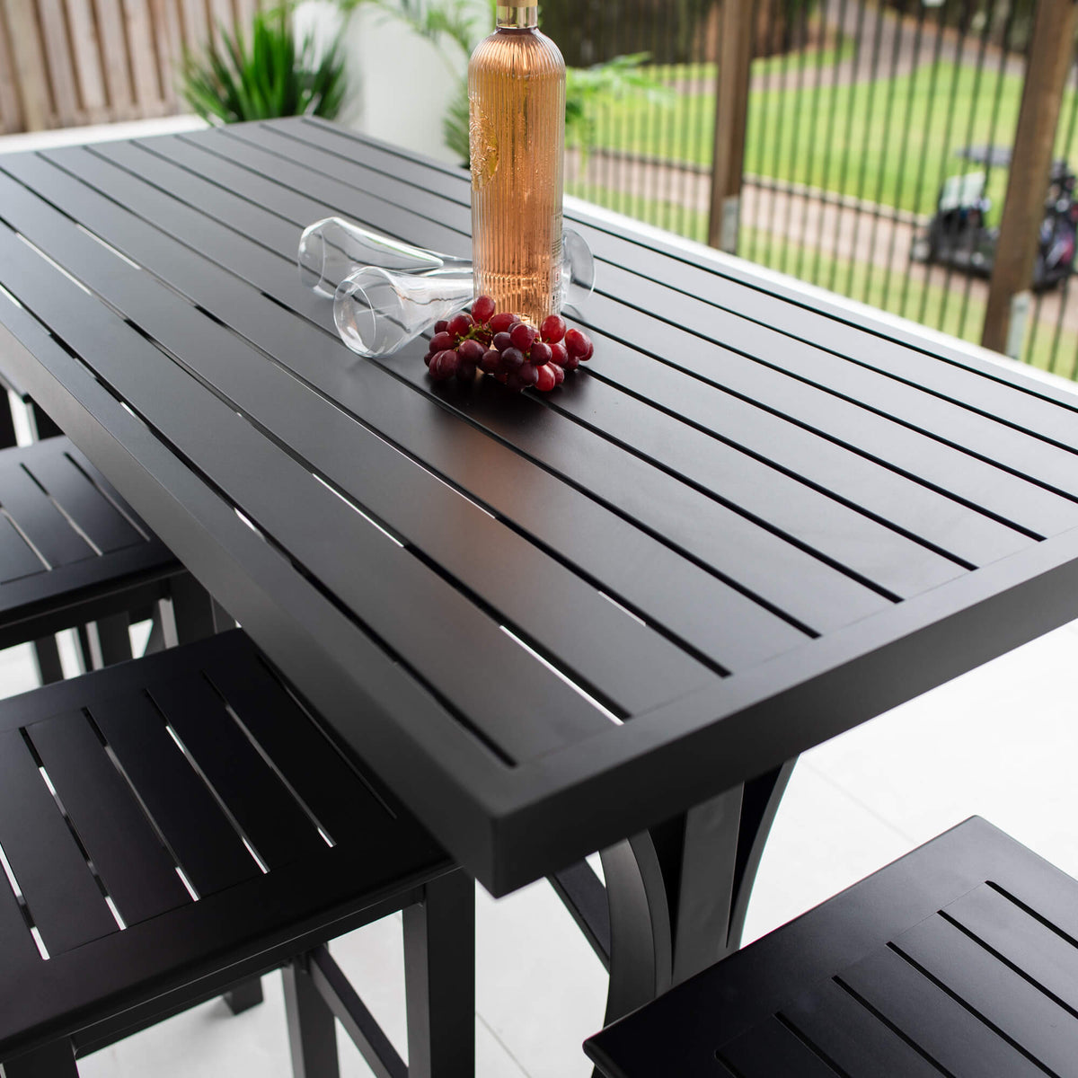Kirra Bergen - 5pce (150x65) - Outdoor Bar Set