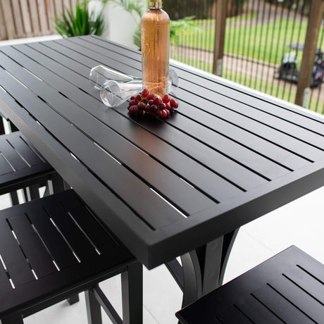 Kirra Bergen - 5pce (150x65) - Outdoor Bar Set