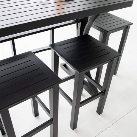 Kirra Bergen - 5pce (150x65) - Outdoor Bar Set