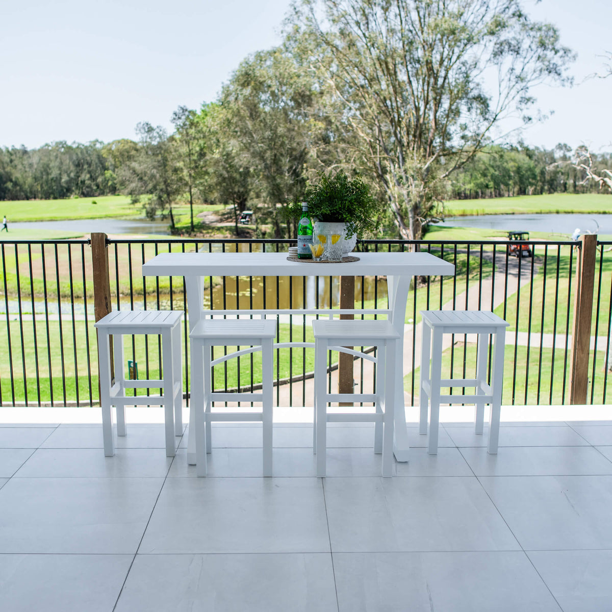 Kirra Bergen - 5pce (150x65) - Outdoor Bar Set