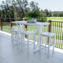 Kirra Bergen - 5pce (150x65) - Outdoor Bar Set