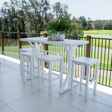 Kirra Bergen - 5pce (150x65) - Outdoor Bar Set