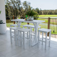 Kirra Bergen - 7pce (150x65) - Outdoor Bar Set