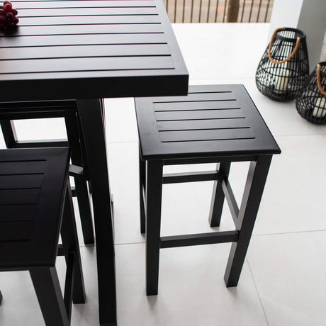 Kirra Bergen - 7pce (150x65) - Outdoor Bar Set