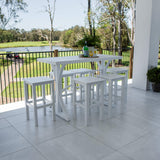 Kirra Bergen - 7pce (150x65) - Outdoor Bar Set
