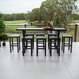 Kirra Bergen - 9pce (200x65) - Outdoor Bar Set