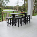 Kirra Bergen - 9pce (200x65) - Outdoor Bar Set