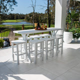 Kirra Bergen - 9pce (200x65) - Outdoor Bar Set