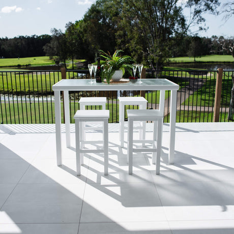 Kirra Hudson - 5pce (150x80) - Outdoor Bar Set