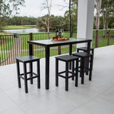 Kirra Hudson - 5pce (150x80) - Outdoor Bar Set
