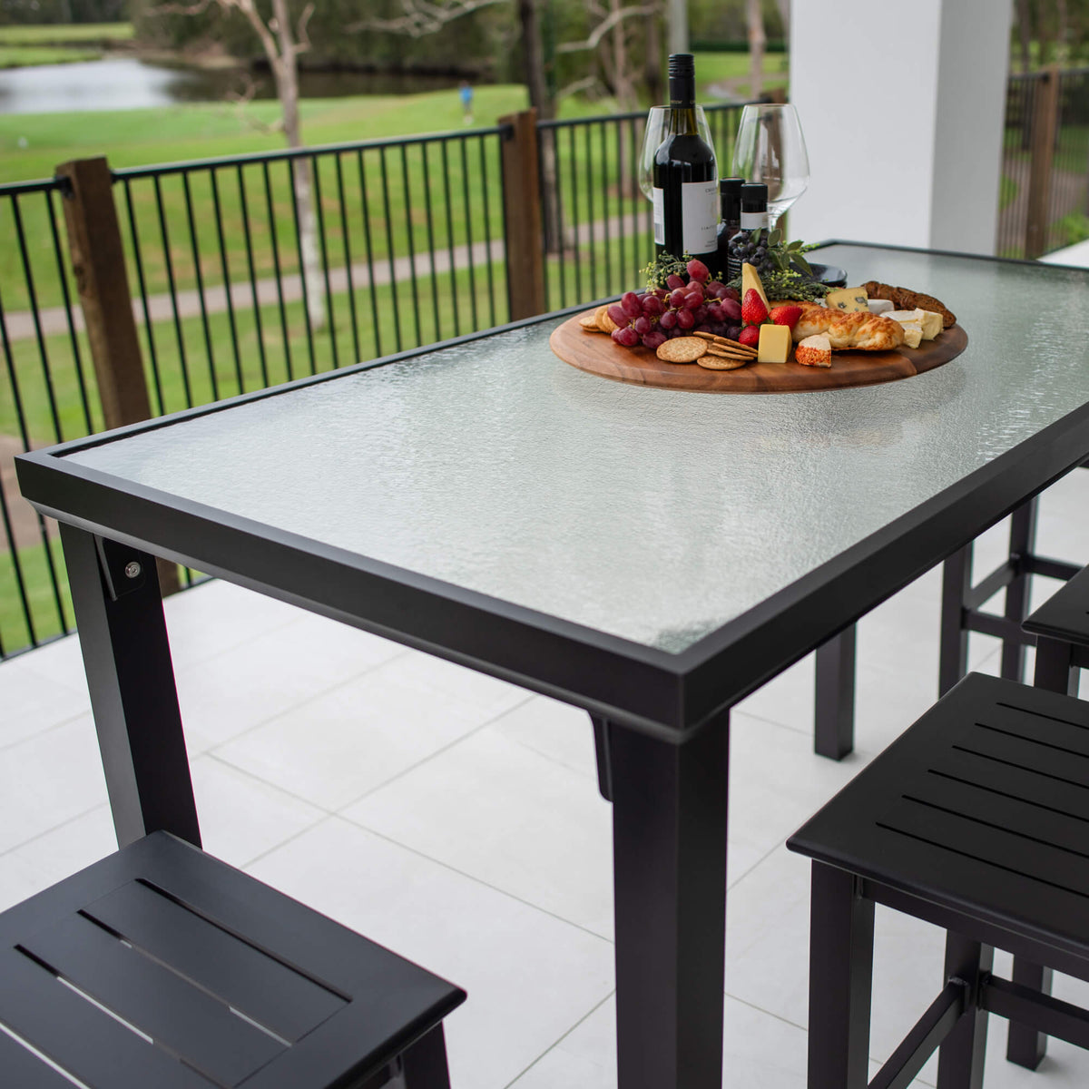 Kirra Hudson - 5pce (150x80) - Outdoor Bar Set