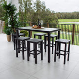 Kirra Hudson - 7pce (150x80) - Outdoor Bar Set