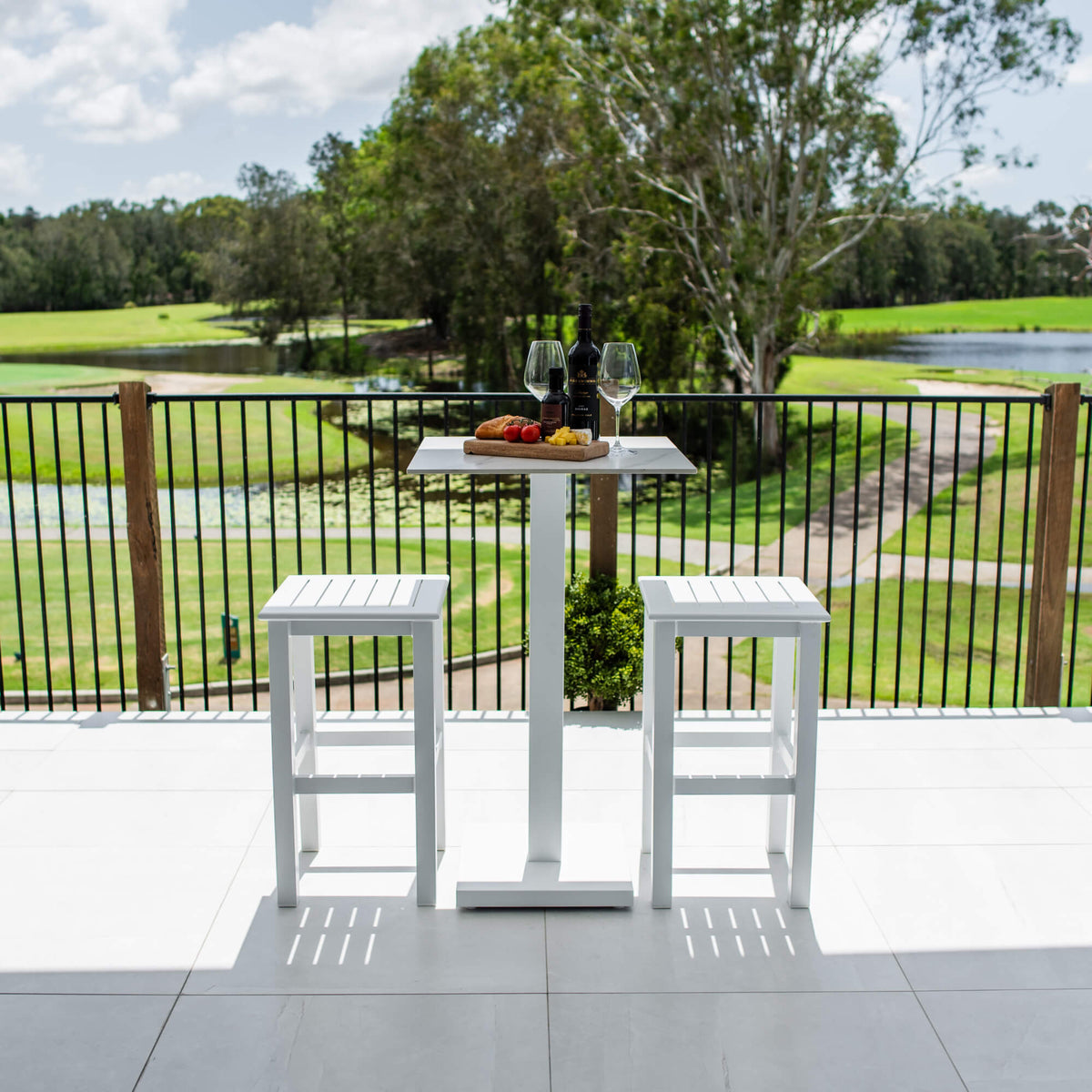 Kirra Lennox - 3pce (60x60) - Outdoor Bar Set