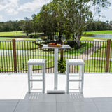Kirra Lennox - 3pce (60x60) - Outdoor Bar Set