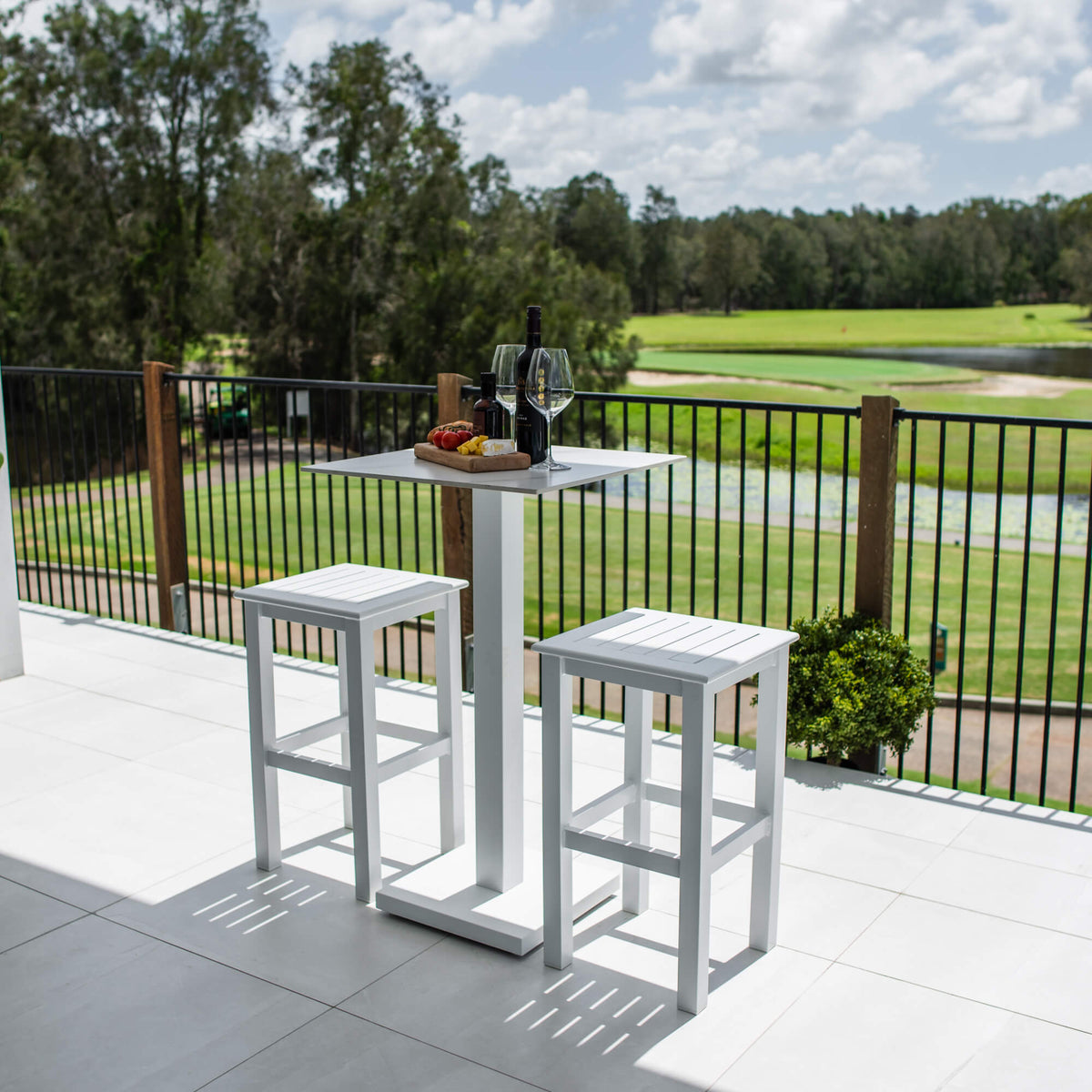 Kirra Lennox - 3pce (60x60) - Outdoor Bar Set