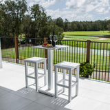 Kirra Lennox - 3pce (60x60) - Outdoor Bar Set