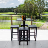 Kirra Lennox - 5pce (70x70) - Outdoor Bar Set