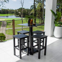 Kirra Lennox - 5pce (70x70) - Outdoor Bar Set