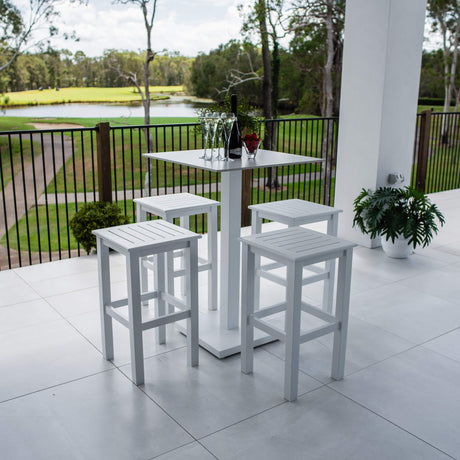 Kirra Lennox - 5pce (70x70) - Outdoor Bar Set
