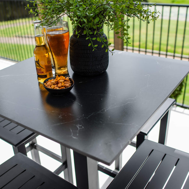 Kirra Lennox - 5pce (70x70) - Outdoor Bar Set