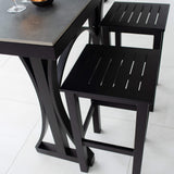 Kirra Malibu - 3pce (130x45) - Outdoor Bar Set
