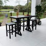 Kirra Malibu - 5pce (150x65) - Outdoor Bar Set