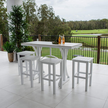 Kirra Malibu - 5pce (150x65) - Outdoor Bar Set