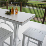 Kirra Malibu - 5pce (150x65) - Outdoor Bar Set