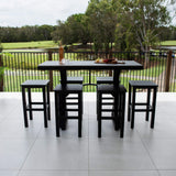 Kirra Malibu - 7pce (150x65) - Outdoor Bar Set