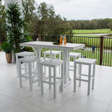 Kirra Malibu - 7pce (150x65) - Outdoor Bar Set