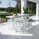 Kirra Malibu - 7pce (200x65) - Outdoor Bar Set