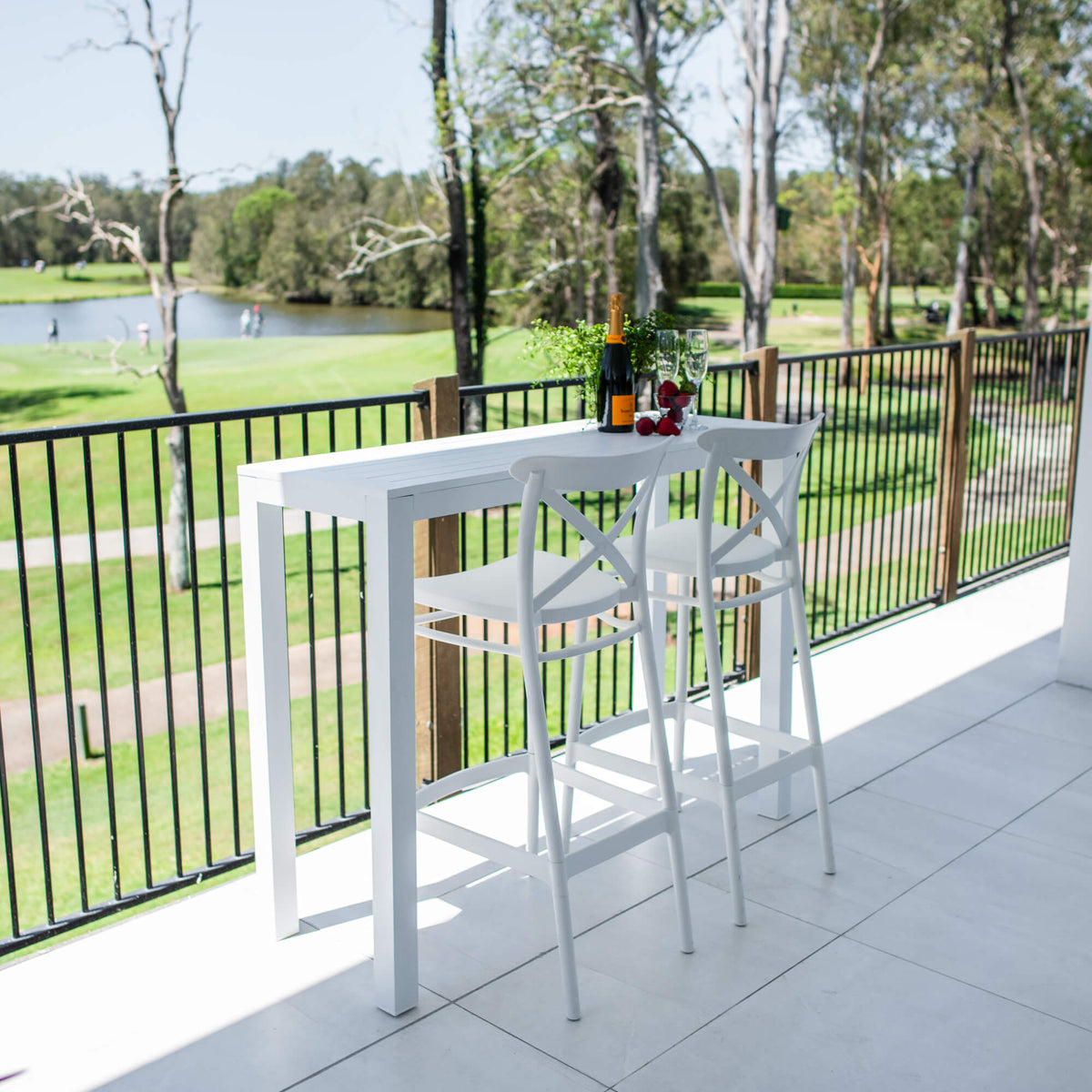 Portsea 75 Aria - 3pce (130x45) - Outdoor Bar Set