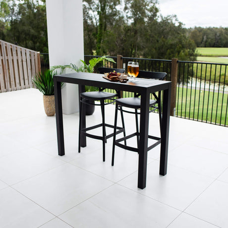 Portsea 75 Aria - 3pce (130x45) - Outdoor Bar Set