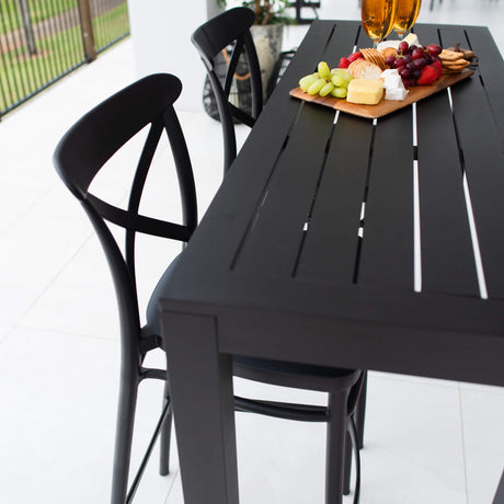 Portsea 75 Aria - 3pce (130x45) - Outdoor Bar Set
