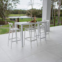 Portsea 75 Aria - 5pce (150x65) - Outdoor Bar Set